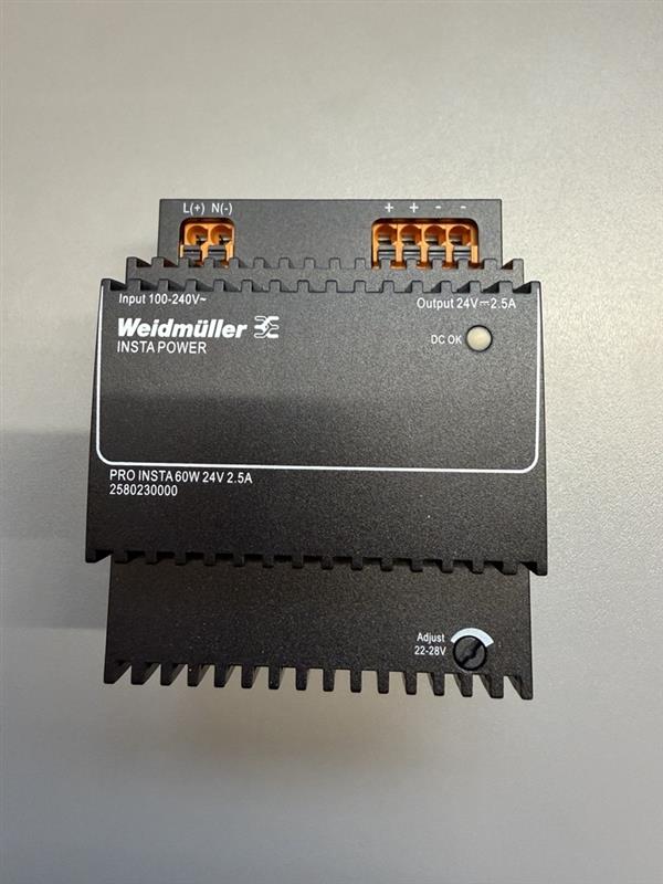 Weidmüller PRO INSTA 60W 24V 2,5A Hutschienen-Netzteil PRO INSTA 60W 24VDC 5220262