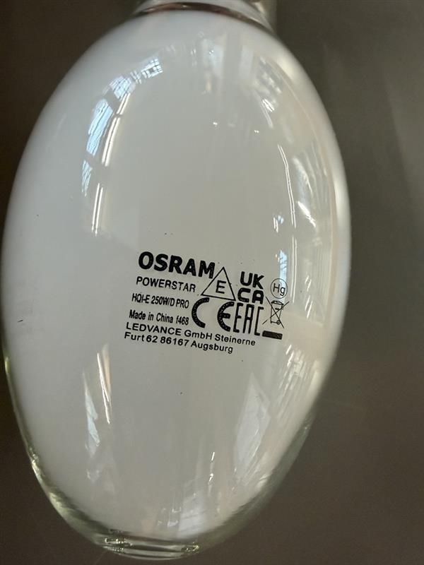 OSRAM Halogen-Metalldampflp. E40 OSRAMHQI-E 250W/D PRO 4008321677907 2822091 – Bild 2 von 2