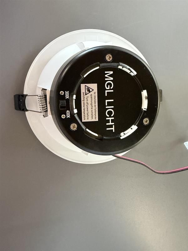 MGL LED Downlight DLR150 SC max. 12W 930/940 IP54 ws MGL1186 – Bild 2 von 2