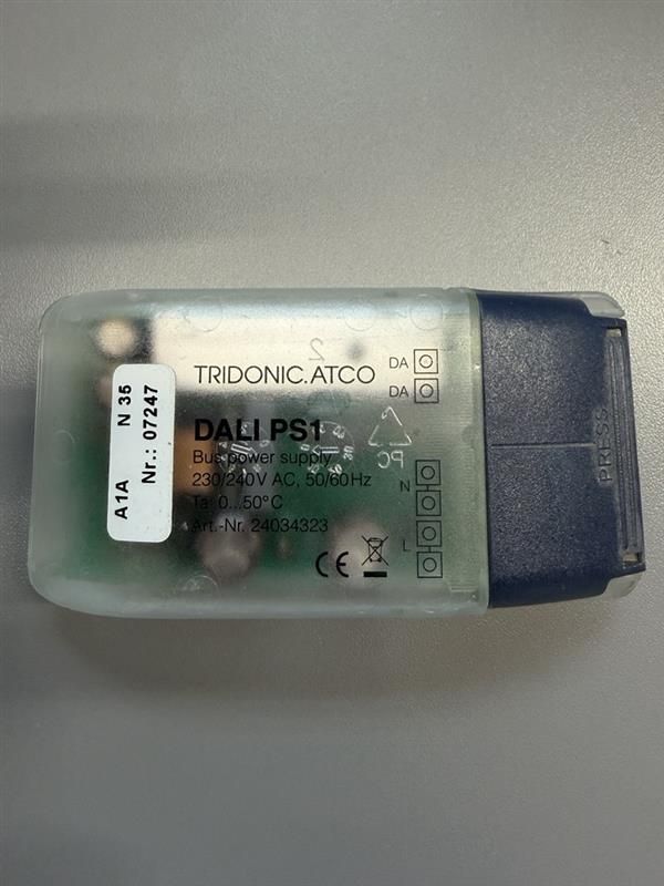 TRIDONIC DALI PS1 Stromversorgung freie Montage TRIDON 24034323 07247