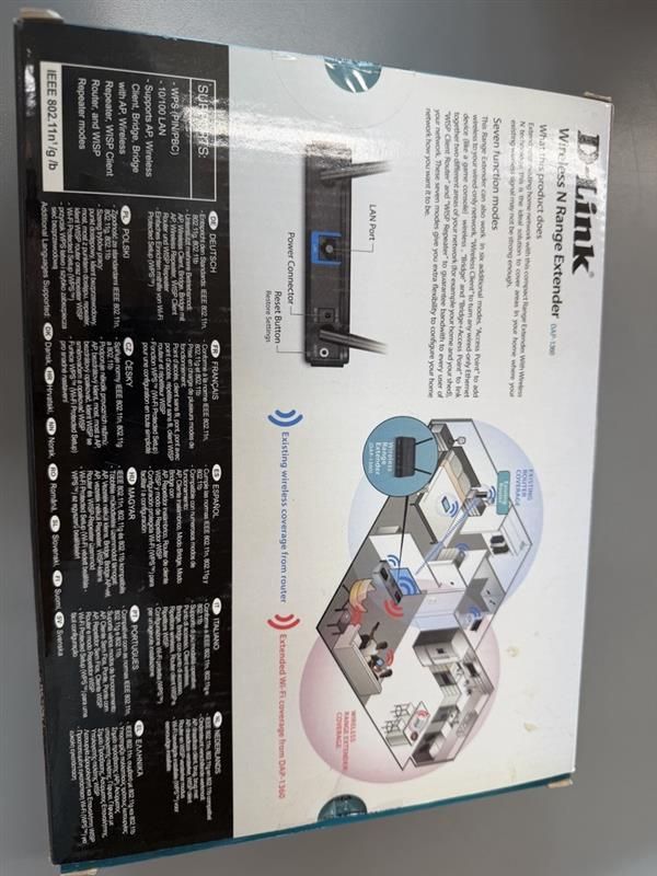 D-Link DAP-1360/E Wireless N Access Point 803442 – Bild 2 von 2