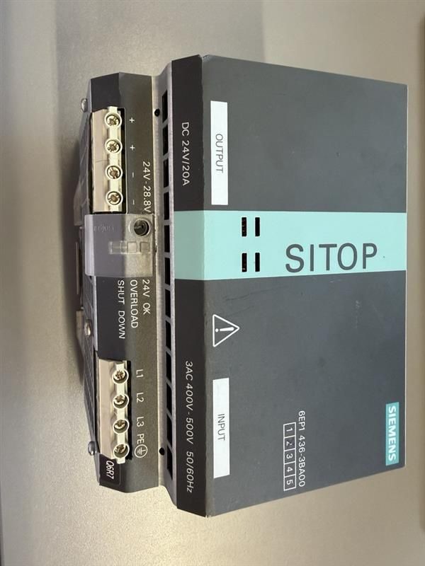 6EP1 436-3BA00 SITOP, STROMV., E:, 400-500V SIEMENS