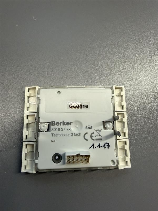 BERKER Tastsensor 3fach 80163776 – Bild 2 von 2