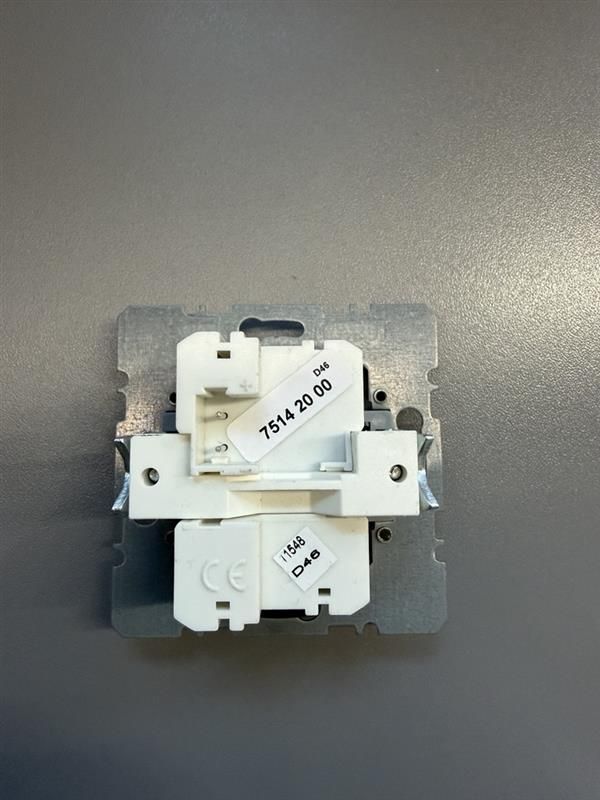 BERKER Taster BA 2fach 75142000 – Bild 2 von 2