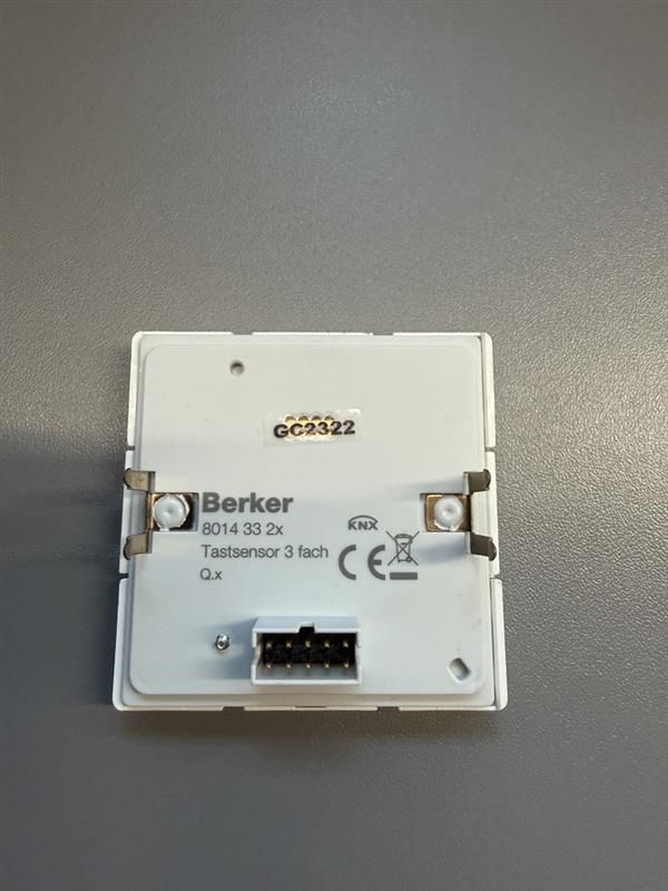 BERKER Tastsensor 3fach 8014 33 2x – Bild 2 von 2