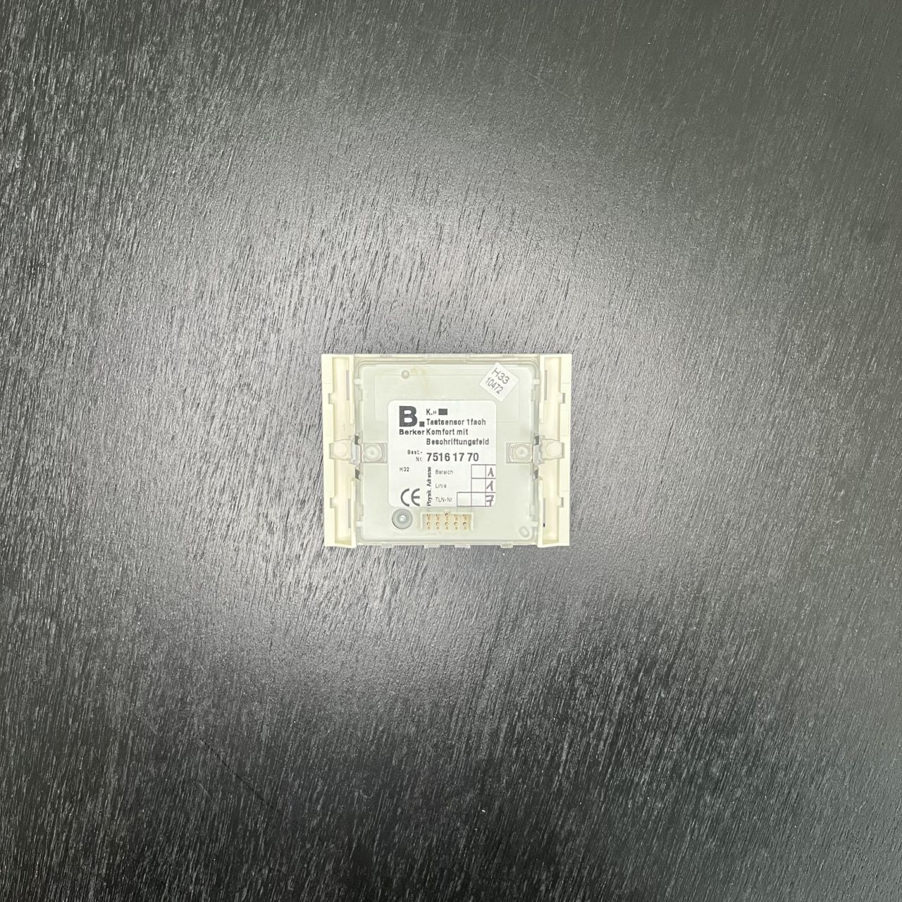 TASTSENSOR 1FACH KOMFORT BERKER 75161770 PWS EIB 1982400 – Bild 2 von 2