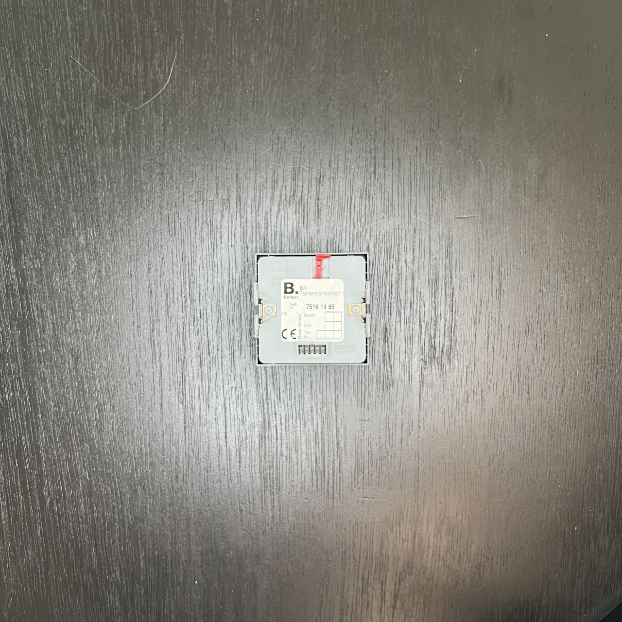 BERKER EIB TASTSENSOR 1FACH KOMF. MIT SCHRIFTF. ANTH. 75161485 – Bild 2 von 2