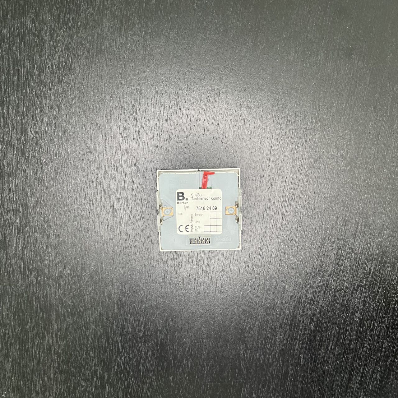 TASTSENSOR 2FACH M. BESCHR.PWS BERKER 7516 24 89 KOMFORT 1328662 – Bild 2 von 2